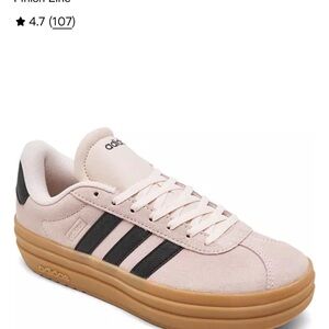 Adidas Women's VL Court Bold Pink and Black